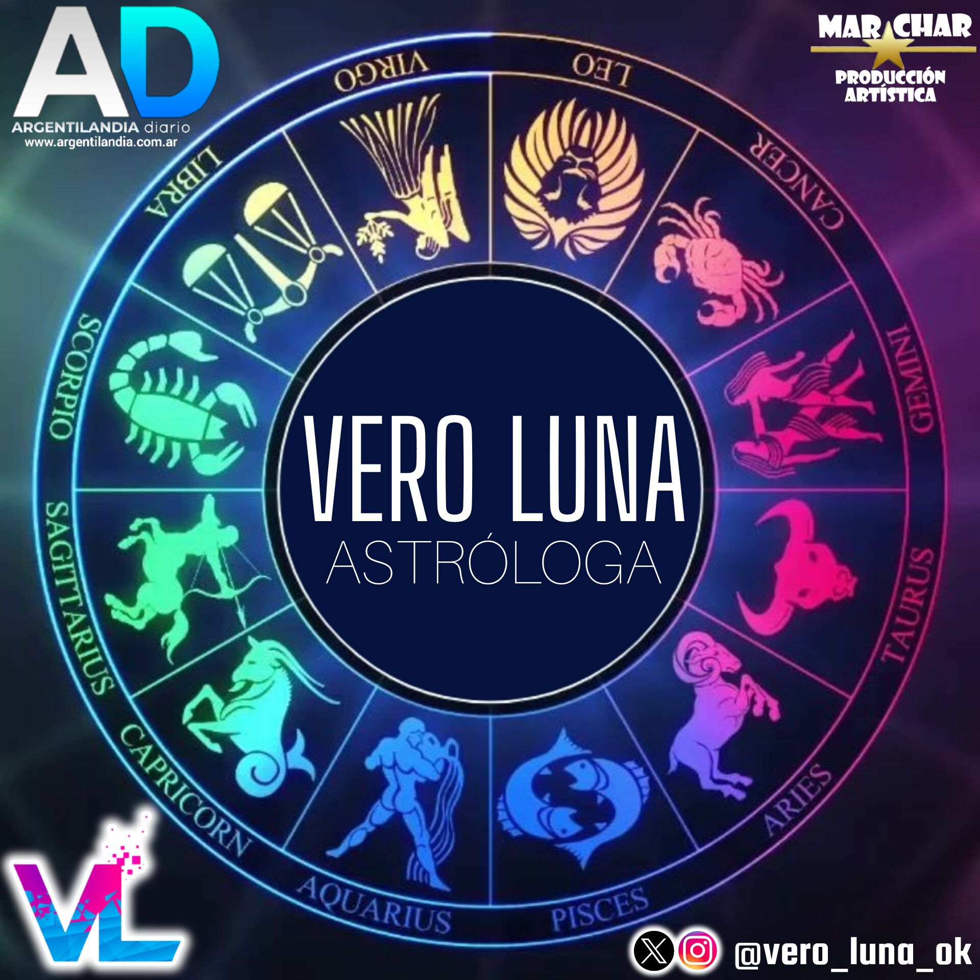 Horoscopo MIÉRCOLES 2 de Octubre de 2024 por VERÓNICA LUNA, ASTRÓLOGA.