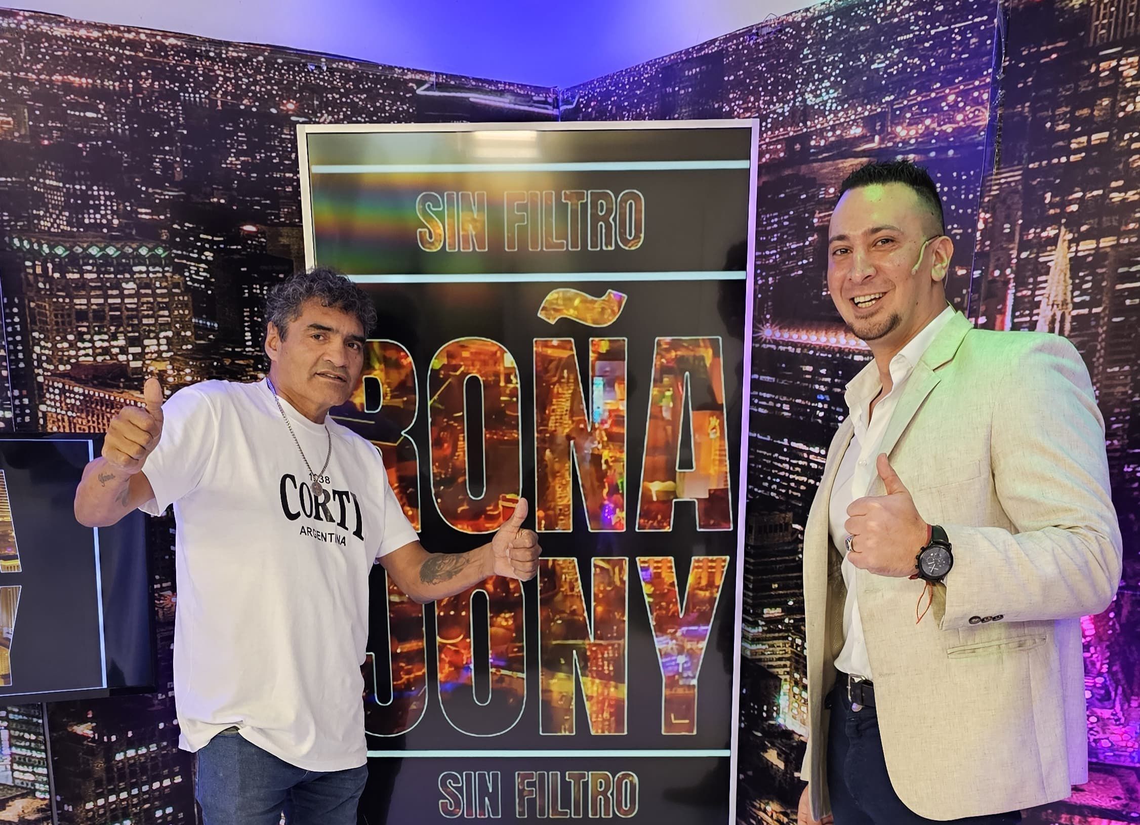 Llega a la tv una propuesta diferente: EL ROÑA y JONY – SIN FILTRO –